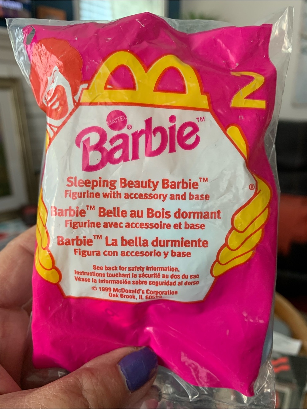 Three McDonald's Happy Meal’s Barbie Figurines (1999 and 2000) New in Package
